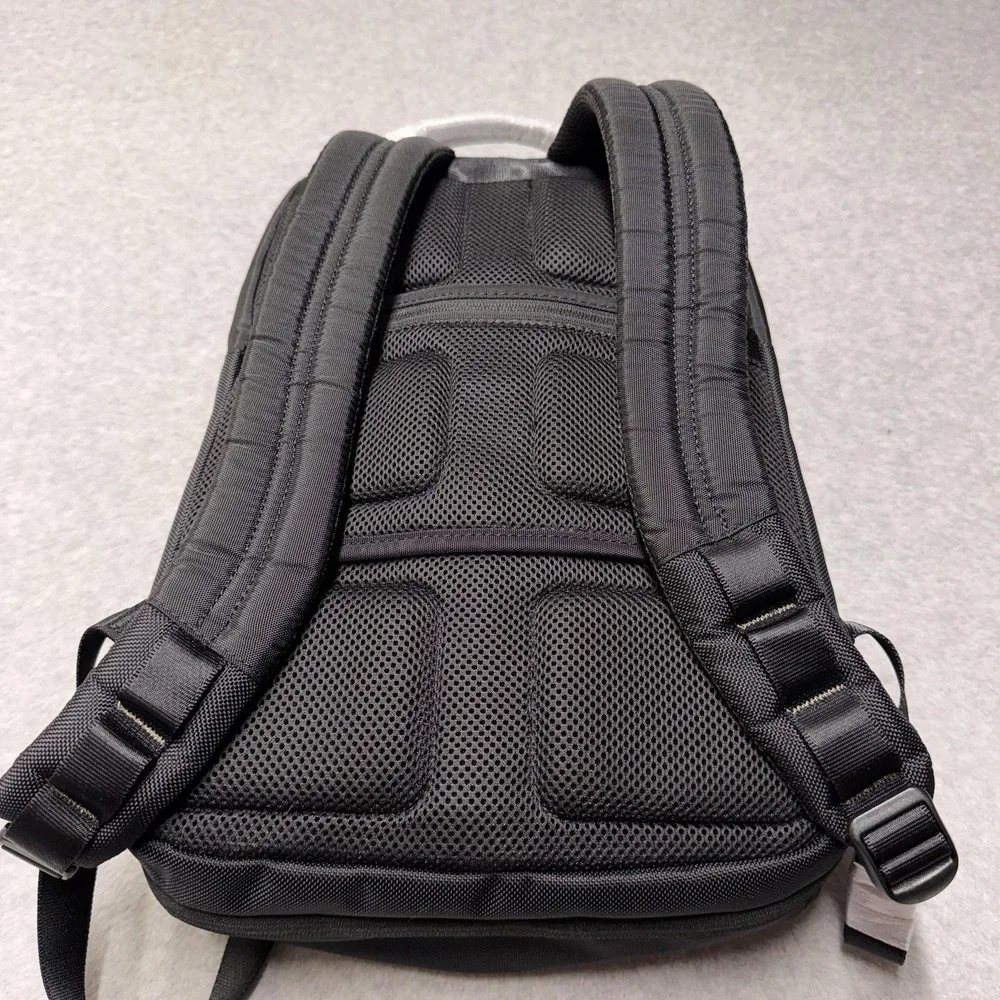 Briggs & Riley Black Slim Expandable Backpack 15